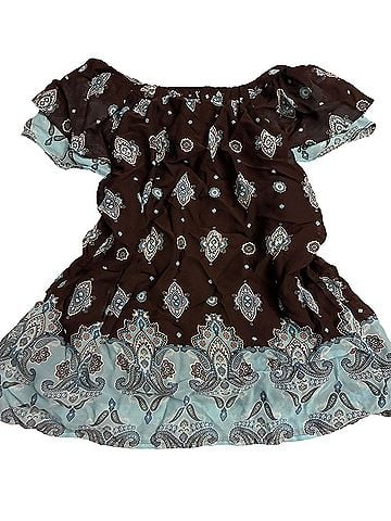 Apt. 9 Short Sleeve Blouse (view 2)