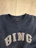 Anine Bing 100% Cotton Blue Gray Pullover Hoodie Size XL - photo 3