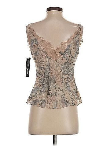 Anne Klein Anne Klein Sleeveless Silk Top (view 2)