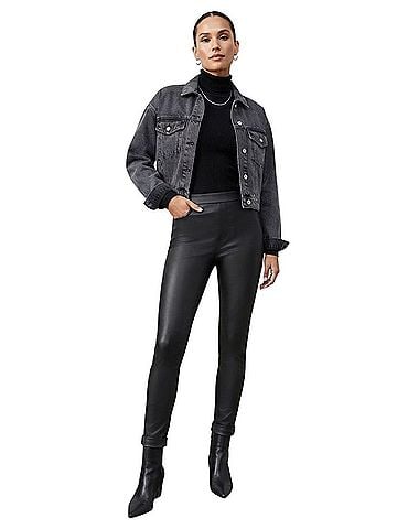 Joie Faux Leather Pants (view 1)