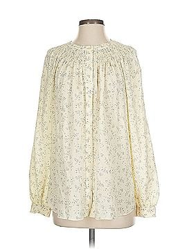 Vince. Vince. Long Sleeve Silk Top (view 1)