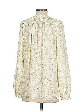 Vince. Vince. Long Sleeve Silk Top (view 2)