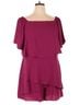 City Chic 100% Polyester Solid Burgundy Pink City Chic Romper Size 18 - photo 1