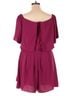City Chic 100% Polyester Solid Burgundy Pink City Chic Romper Size 18 - photo 2