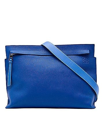 Loewe Leather Anagram T Pouch Crossbody (view 1)