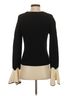 Antonio Melani 100% Wool Color Block Black Antonio Melani Wool Pullover Sweater Size S - photo 2
