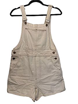 Madewell Denim Short Overalls Jumpsuit (view 2)