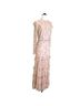 Mac Duggal 100% Polyester Pink Tan Gold Cocktail Dress Size 22 - photo 5
