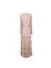 Mac Duggal 100% Polyester Pink Tan Gold Cocktail Dress Size 22 - photo 14