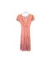 Joie 100% Polyester Pink Orange Casual Dress Size M - photo 5