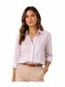 Eddie Bauer Stripes Pink Yellow 3/4 Sleeve Button-Down Shirt Size XL - photo 4