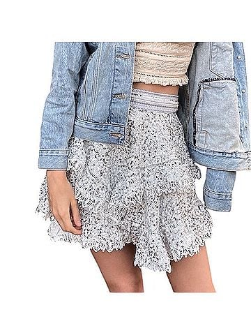 Free People Elysian Formal Skirt (view 1)