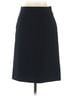 J.Crew 100% Wool Solid Black J.Crew Wool Skirt Size 0 - photo 1