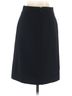 J.Crew 100% Wool Solid Black J.Crew Wool Skirt Size 0 - photo 2