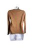 J.Crew 100% Cashmere Print Tan Pink Pullover Sweater Size XS - photo 2