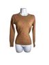 J.Crew 100% Cashmere Print Tan Pink Pullover Sweater Size XS - photo 1