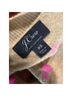 J.Crew 100% Cashmere Print Tan Pink Pullover Sweater Size XS - photo 5