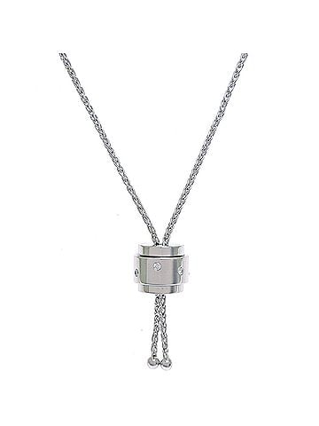 Piaget Piaget Possession Band Diamond Necklace for Women and Men, 750 White Gold (view 1)