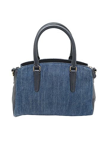 Coach Coach Denim Way Women's Handbag F67473 Blue (view 2)
