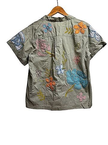 Anthropologie Maeve Surf Shirt Short Sleeve T-Shirt (view 2)