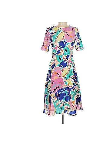 Gorman Mireia Ruiz Canvas Silk Midi Dress Casual Dress (view 1)