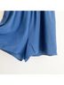 Rory Beca 100% Silk Solid Blue Romper Size S - photo 5