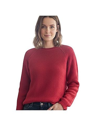 Peruvian Connection Pima Cotton Crew Sweater Pullover Sweater (view 1)