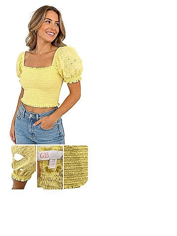 Gianni Bini Short Sleeve Blouse (view 2)