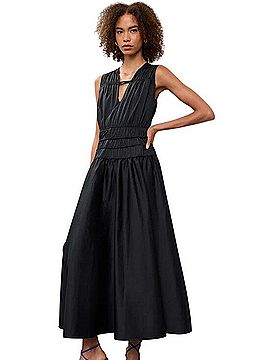 Roksanda Ilincic Smocked Waist Maxi Dress Casual Dress (view 1)