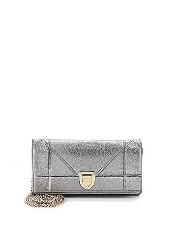 Christian Dior Diorama Croisiere Chain Wallet Grained Calfskin (view 1)