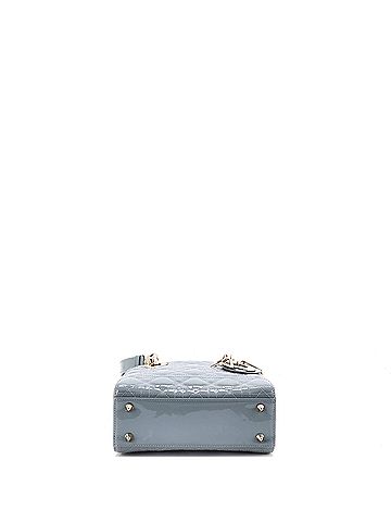 Christian Dior Lady Dior Bag Cannage Quilt Patent Small (view 2)