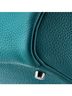 Hermès 100% Leather Blue Lindy Bag Clemence 30 One size - photo 6