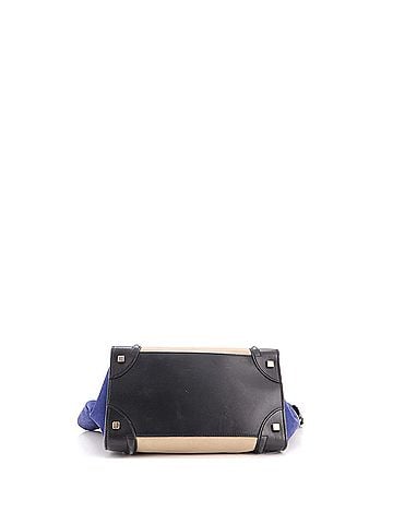 Céline Tricolor Luggage Bag Leather Mini (view 2)