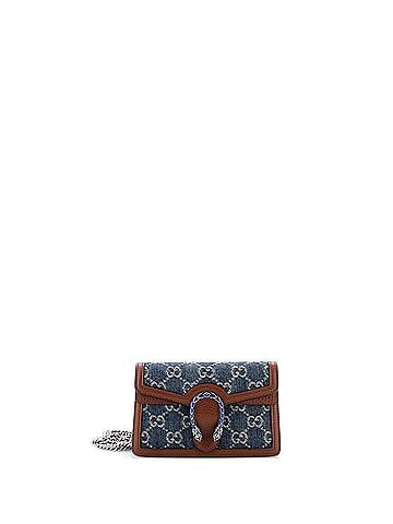 Gucci Dionysus Bag GG Denim Super Mini (view 1)
