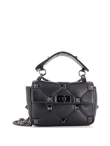 Valentino Garavani Roman Stud Flap Bag Quilted Leather Medium (view 1)