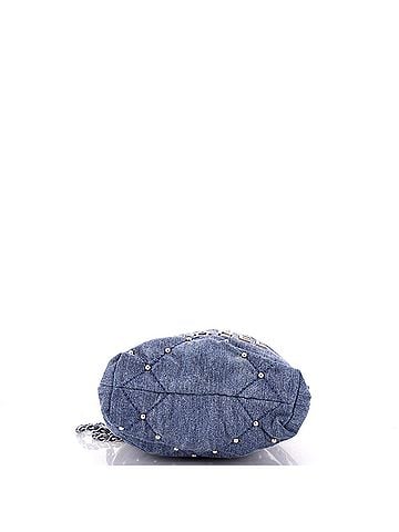 Chanel 22 Chain Hobo Quilted Studded Denim Mini (view 2)