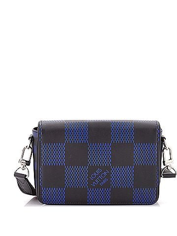 Louis Vuitton Studio Messenger Bag Limited Edition Damier Graphite 3D (view 1)