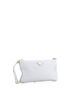 Prada 100% Leather Blue Zip Flat Pouch Shoulder Bag Leather One size - photo 3