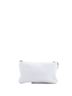 Prada 100% Leather Blue Zip Flat Pouch Shoulder Bag Leather One size - photo 4