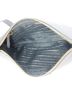 Prada 100% Leather Blue Zip Flat Pouch Shoulder Bag Leather One size - photo 5