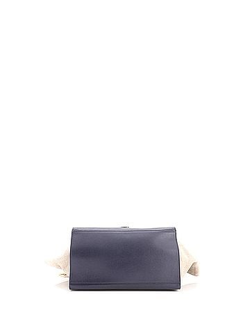 Céline Trapeze Bag Leather with Canvas Medium (view 2)