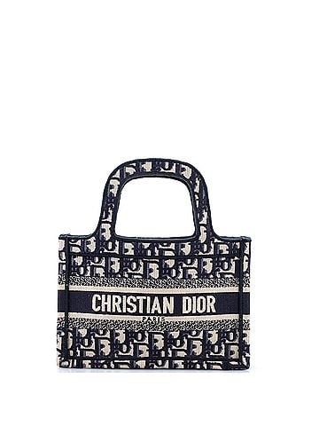 Christian Dior Book Tote Oblique Canvas Mini (view 1)