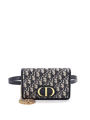 Christian Dior 30 Montaigne 2-in-1 Pouch Oblique Canvas (view 1)