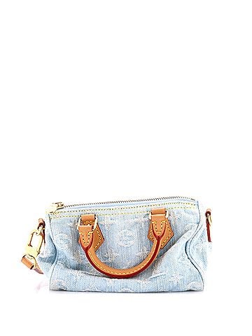 Louis Vuitton Speedy Bandouliere NM Bag Monogram Denim Sky Nano (view 1)