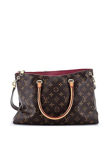 Louis Vuitton Pallas Tote Monogram Canvas with Leather (view 1)