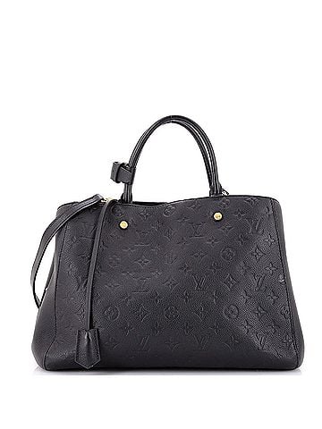 Louis Vuitton Montaigne Handbag Monogram Empreinte Leather GM (view 1)