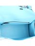 Balenciaga 100% Leather Blue Hourglass Top Handle Bag Python Embossed Leather Small One size - photo 5