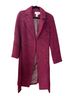 Helene Berman Burgundy Coat Size 2 - photo 2