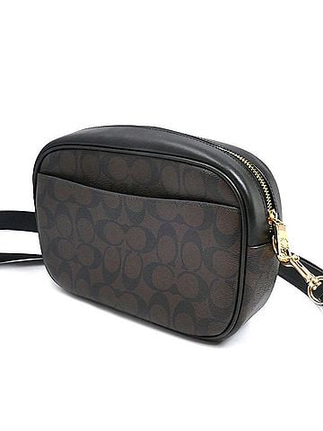 Coach COACH Jamie Camera Bag Shoulder Brown Black CA547 IMAA8 Outlet Men's Women's (view 2)