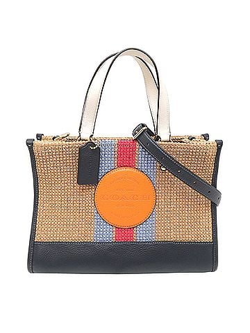 Coach Coach Dempsey Carryall with Patch Women's Handbag CA203 Straw Brown (view 1)